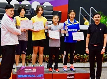 การแข่งขันแบดมินตัน รายการ THE MALL
THAILAND BADMINTON OPEN 2019
ชิงถ้วยพระราชทาน