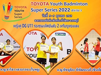 Participated in badminton competition in
TYSS 2022,
