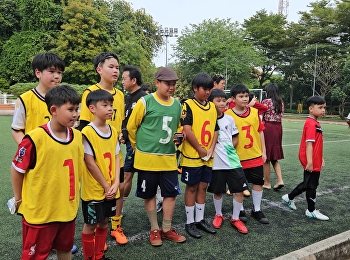 การแข่งขันฟุตบอล (รอบคัดเลือก)
ระดับชั้นประถมศึกษาปีที่ 4-6