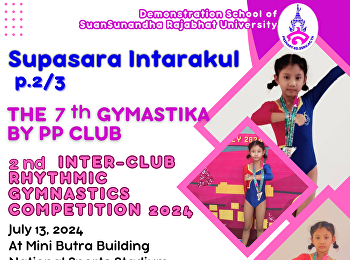 Supassara Intarakul sports competition
Artistic Gymnastics (Forced Moves) Level
2