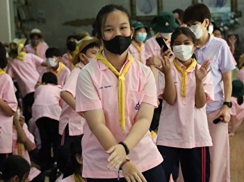 Day 2 of the Day Camp for Cub Scouts and
Girl Guides for Grades 4-6 for the
academic year 2023 at Suan Sunandha
Rajabhat University Demonstration
School.