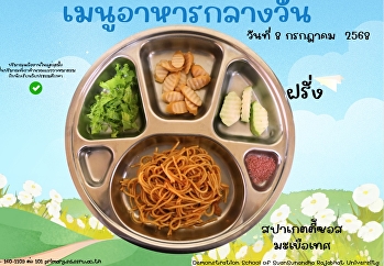 Lunch menu 8 July 2025